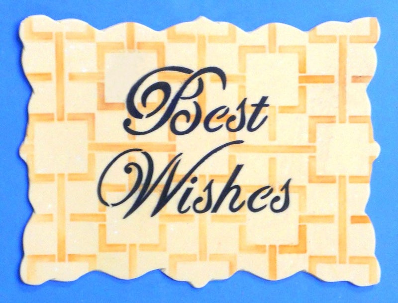 Designer Stencils Script Celebration Cake Stencils Set, Beige/Semi-Transparent - Image 1